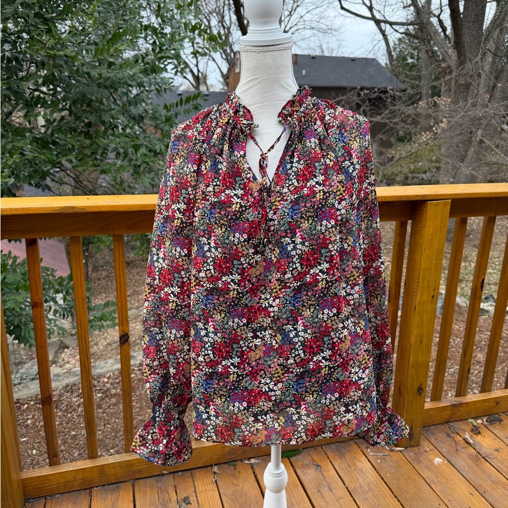 Vici Multicolor Floral Top